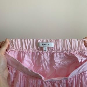 Talula high low pink skirt